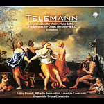 Telemann: Trio sonatas for Violin, Flute & B.C.
